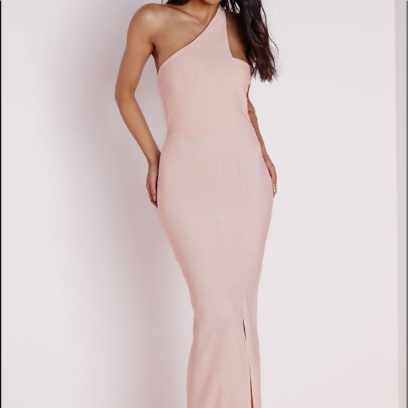 Missguided Dresses & Skirts - Missguided One Shoulder Maxi Dress